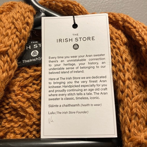 Aran Crafts Sweaters - Hand knit wool sweater made in Ireland